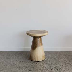 Natural Suar Wood Side Table