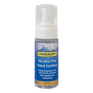 DERMASOFT H/Sanitiser Alc. Free 55ml