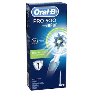 Oral B Power Brush CrossAction PRO 500