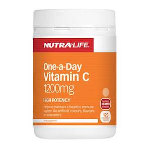 Nutra-Life One-a-Day Vitamin C 1200mg 120 Tablets