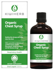 KIWIHERB Organic Chest Syrup 100ml