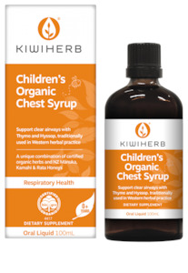 KIWIHERB Children's Organic Chest Syrup 100ml