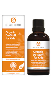 KIWIHERB Organic De- Stuff For Kids Liquid 50ml