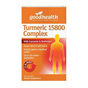 Good Health Turmeric 15800 Complex 30 Capsules