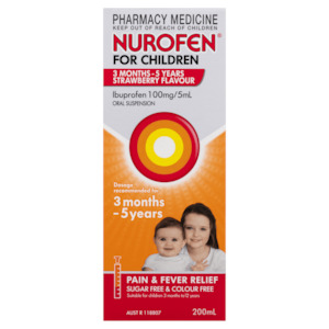 Nurofen Strawberry Flavour 200 ml