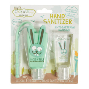 Jack and Jill Hand Sanitizer 2x29ml with Case