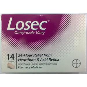 Losec Omeprazole 10 mg 14 Tablets