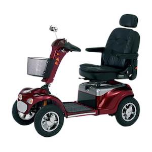 Invacare Comet Available in Onyx Red and Sapphire Blue