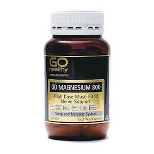 GO Healthy Go Magnesium 800 120 Vegicaps