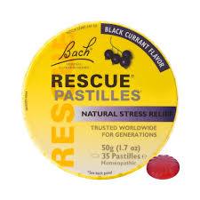 BACH Rescue Pastilles B/Currant 50g