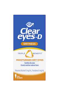 CLEAR Eyes Dryness Eye Drops 15ml