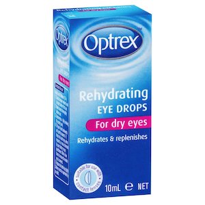 Optrex Rehydrating Eye Drops For Dry Eyes 10 ml