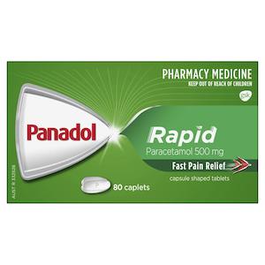 PANADOL Rapid Caplets 80s