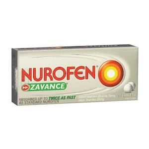 NUROFEN ZAVANCE Tabs 24s