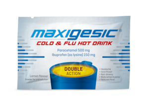 MAXIGESIC Cold & Flu Lemon Hot Drink 20s