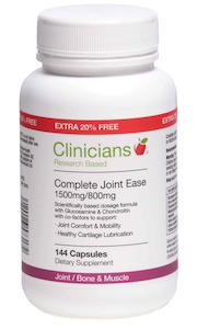 Clinicians Joint Ease 1500mg/800mg 20% EXTRA FREE