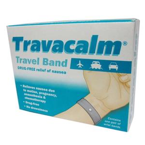 Travacalm Travel Band Contains One Pair Of Wrist Bands