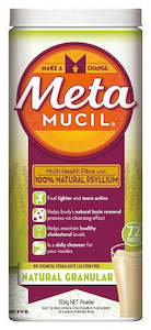 METAMUCIL Nat Granular 504g 72 Doses