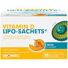 LIPOSHELL Vit D Lipo-Sachets 30s