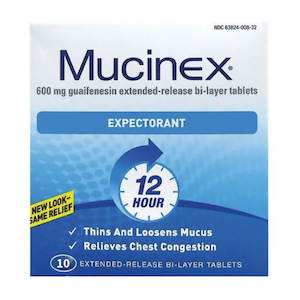 MUCINEX SE 600mg 10 Tabs