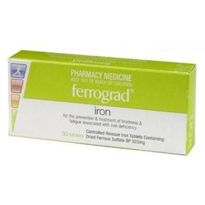 Ferrograd Iron 30 Tablets