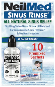 NEILMED Sinus Rinse Kit 240ml 10 Sachets