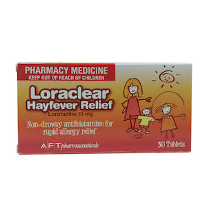 LORACLEAR Hayfever 10mg 30s