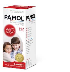 PAMOL All Ages Strawberry 200ml