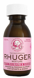 RHUGER Mix. Rhubarb & Ginger 100ml