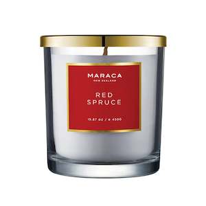 Maraca Candle / Limited Edition / Red Spruce