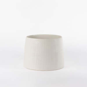 Suki Pot / Etched White / Large