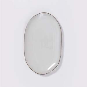 Malmo Dinnerware / Oval Platter / Small