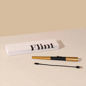 Flint Rechargeable Lighter / Gold