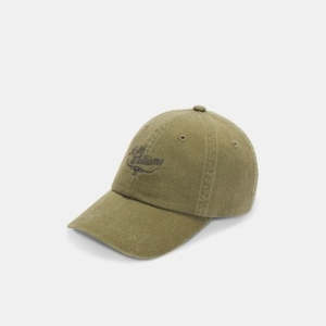 RM Williams / Script Longhorn Cap / Dark Olive