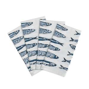 Walter G / Napkins / Sardines / Set 4