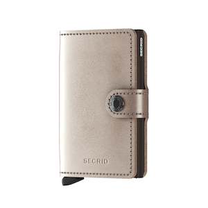 Secrid / Mini Wallet / Metallic Bronze