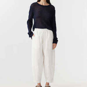 Bassike / Canvas Puff Pant / White