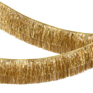 Meri Meri / Gold Tinsel Fringe Garland