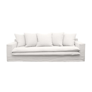 Keely Slipcover Sofa / 3 Seater