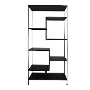 Staggered Shelving Unit