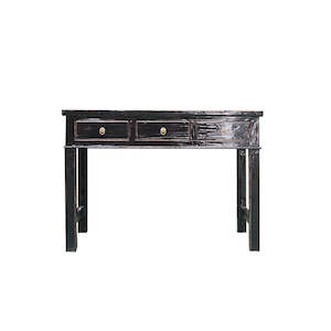 Chinese Three Drawer Console