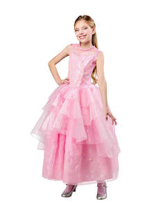 Kids-Girls: Glinda Premium Costume for Kids - Wicked