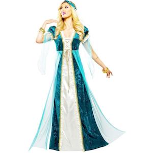 Emerald Juliet Costume for Adults