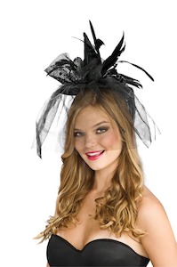 25 And Under: Black Mini Witch Hat for Adults