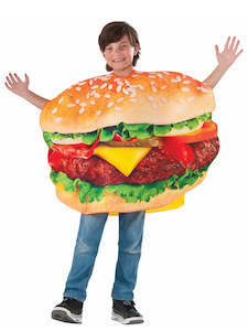 50 And Under: Burger Costume for Kids