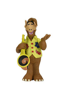 Alf with Saxophone Toony Classic - 6" Scale Action Figure - Alf - NECA Collectibles