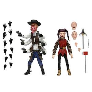 Ultimate Six-Shooter and Jester 2-Pack - 7" Action Figurine - Puppet Master - NE…