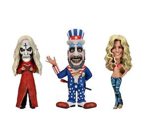 100 And Over: Little Big Head - 3 Pack Figurines - House of 1000 Corpses - NECA Collectibles