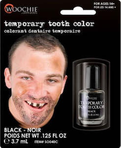 Black Temporary Tooth Colour