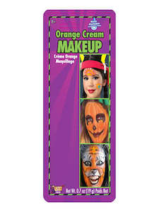 Goosebumps Books Costume Ideas: Make Up Tube - Orange